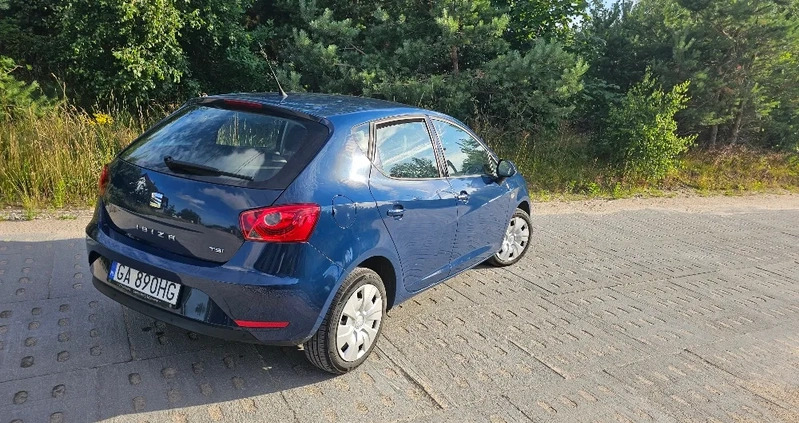 Seat Ibiza cena 32900 przebieg: 137500, rok produkcji 2016 z Pniewy małe 379